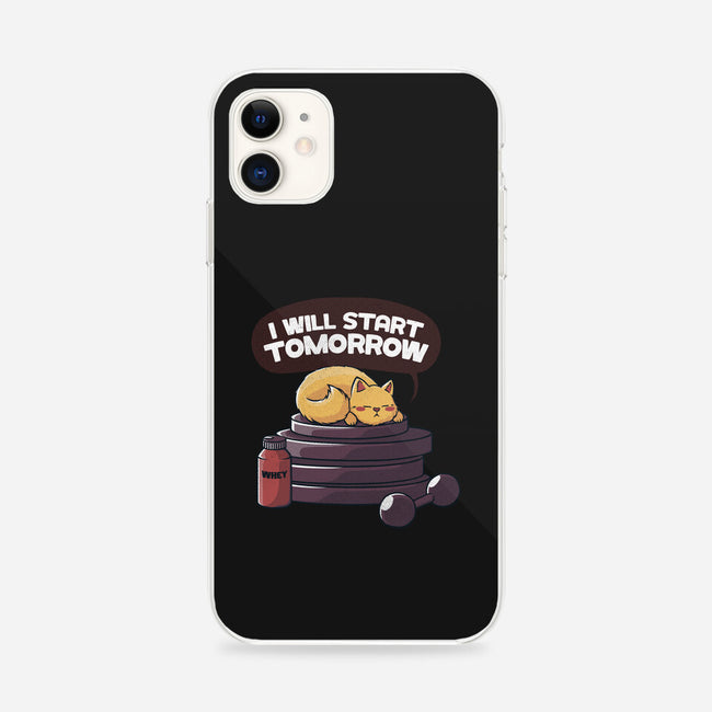 I Will Start Tomorrow-iphone snap phone case-tobefonseca