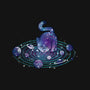 Universe Cat Solar System-unisex basic tee-tobefonseca