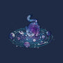 Universe Cat Solar System-unisex basic tee-tobefonseca