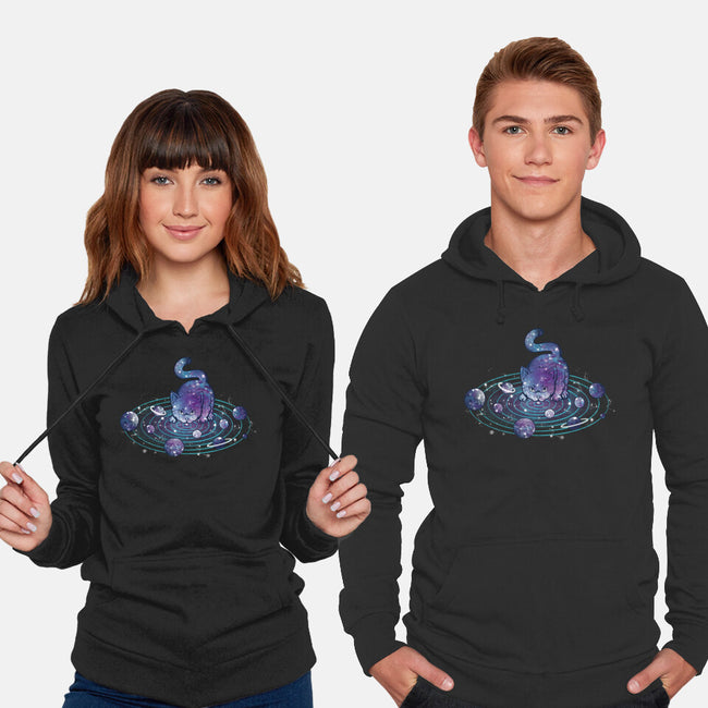 Universe Cat Solar System-unisex pullover sweatshirt-tobefonseca