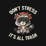 It's All Trash-none zippered laptop sleeve-tobefonseca