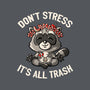 It's All Trash-womens fitted tee-tobefonseca