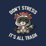 It's All Trash-womens fitted tee-tobefonseca