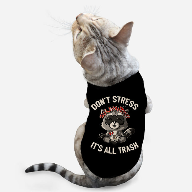 It's All Trash-cat basic pet tank-tobefonseca