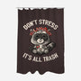 It's All Trash-none polyester shower curtain-tobefonseca