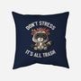 It's All Trash-none removable cover w insert throw pillow-tobefonseca