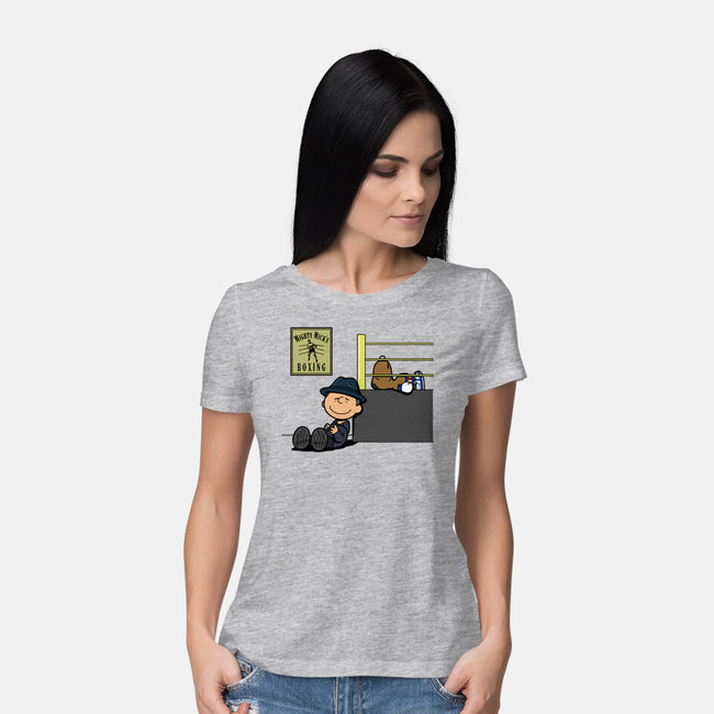 Boxing Nuts-womens basic tee-Boggs Nicolas