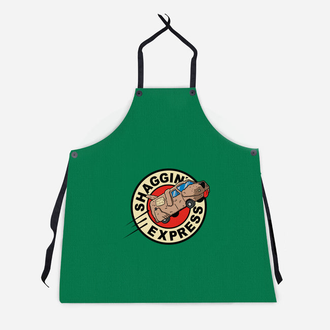 Shaggin Express-unisex kitchen apron-Getsousa!