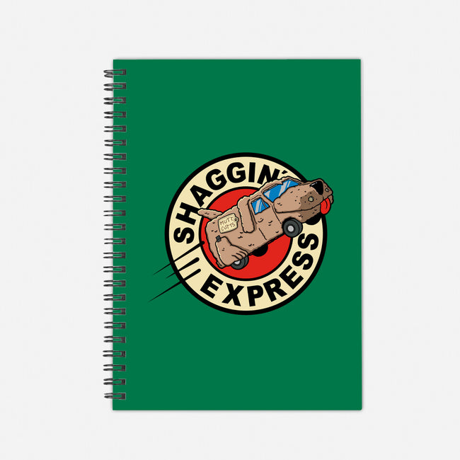 Shaggin Express-none dot grid notebook-Getsousa!