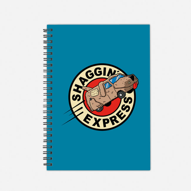 Shaggin Express-none dot grid notebook-Getsousa!