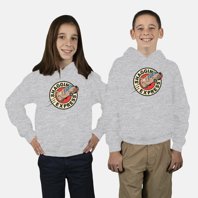 Shaggin Express-youth pullover sweatshirt-Getsousa!