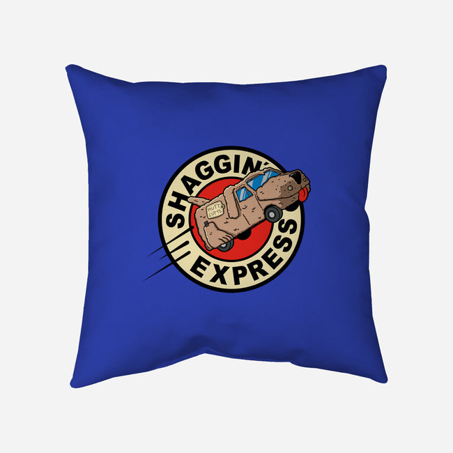 Shaggin Express-none removable cover throw pillow-Getsousa!