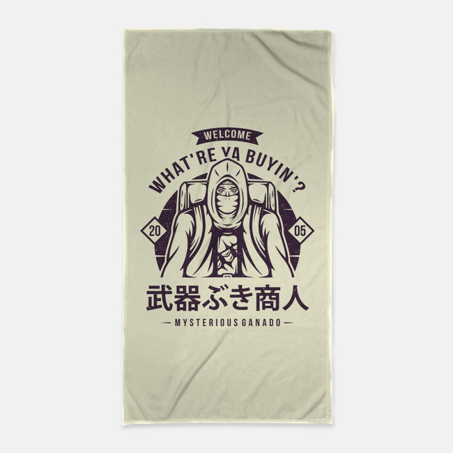 The Merchant-none beach towel-Alundrart