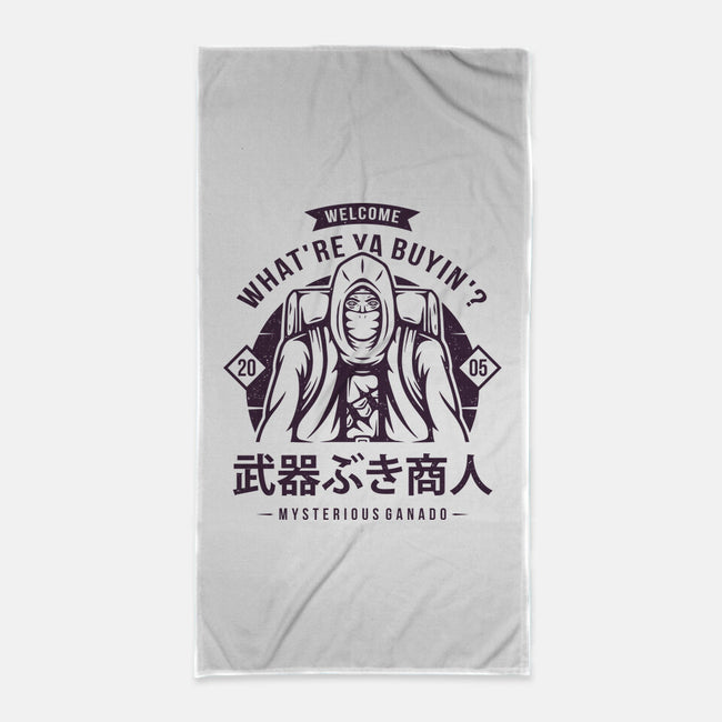 The Merchant-none beach towel-Alundrart