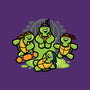 Turtle Party-none polyester shower curtain-jrberger