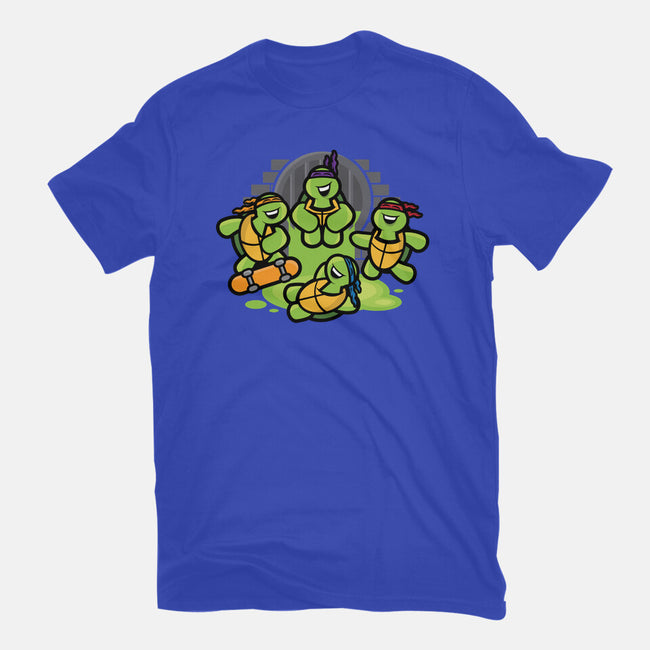 Turtle Party-mens basic tee-jrberger