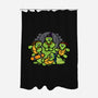 Turtle Party-none polyester shower curtain-jrberger