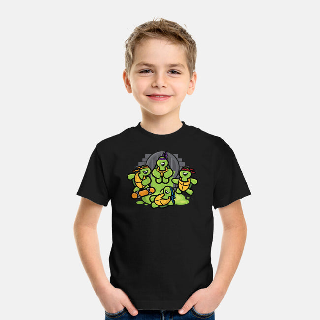 Turtle Party-youth basic tee-jrberger