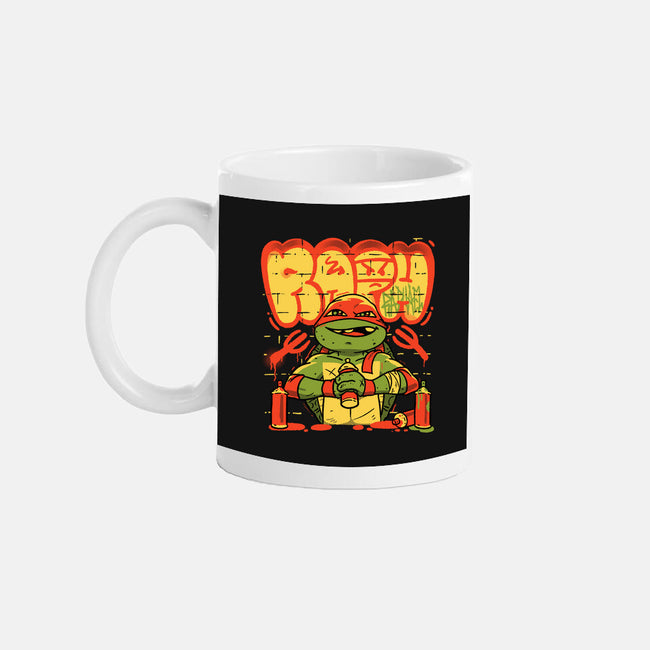 Raph Bomb-none mug drinkware-estudiofitas