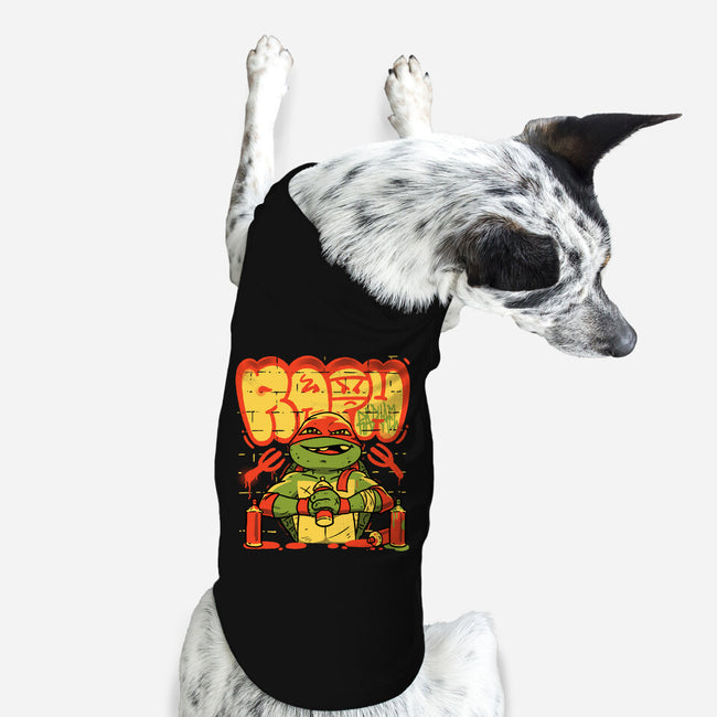 Raph Bomb-dog basic pet tank-estudiofitas