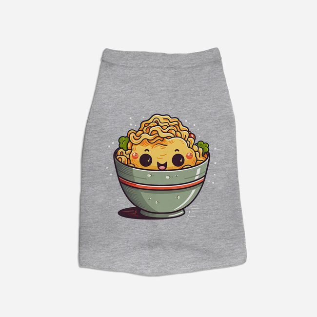 Happy Noodles-cat basic pet tank-JensenArt