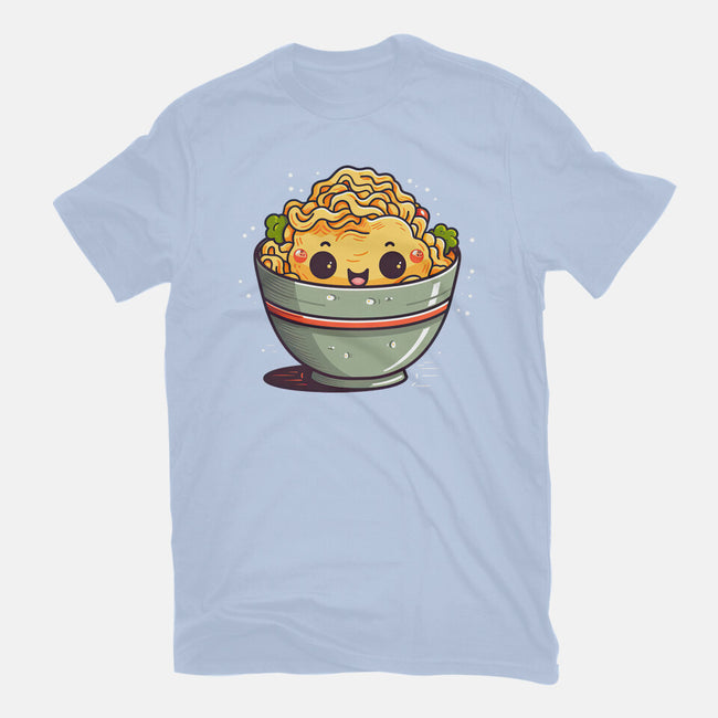 Happy Noodles-womens basic tee-JensenArt