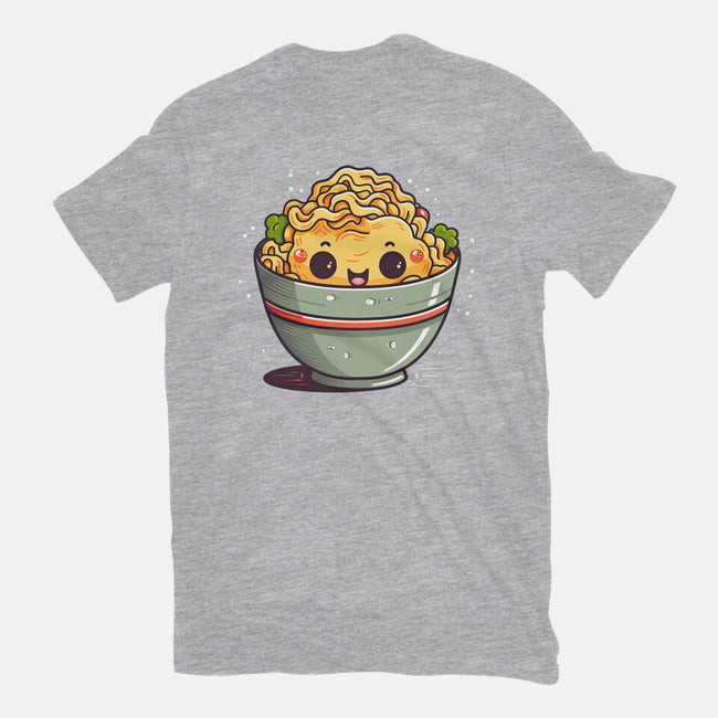 Happy Noodles-womens basic tee-JensenArt