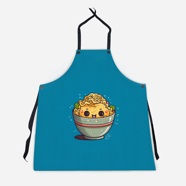 Happy Noodles-unisex kitchen apron-JensenArt