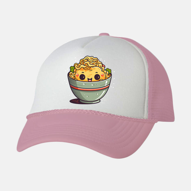 Happy Noodles-unisex trucker hat-JensenArt