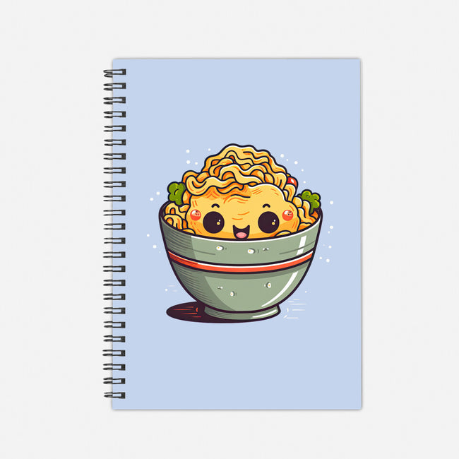 Happy Noodles-none dot grid notebook-JensenArt