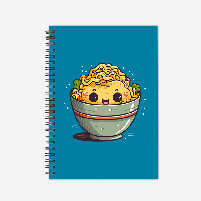 Happy Noodles-none dot grid notebook-JensenArt