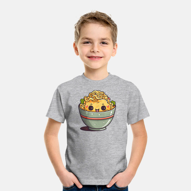 Happy Noodles-youth basic tee-JensenArt