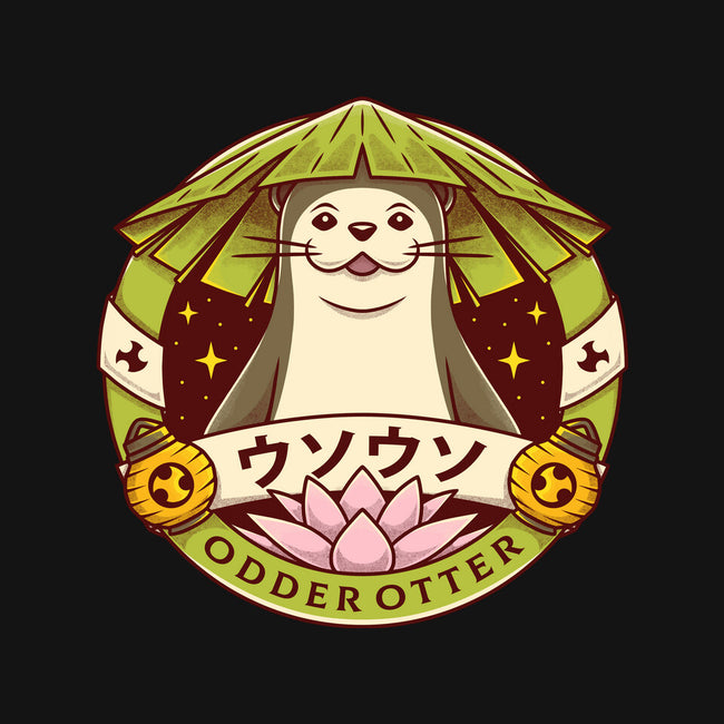Odder Otter-none removable cover w insert throw pillow-Alundrart