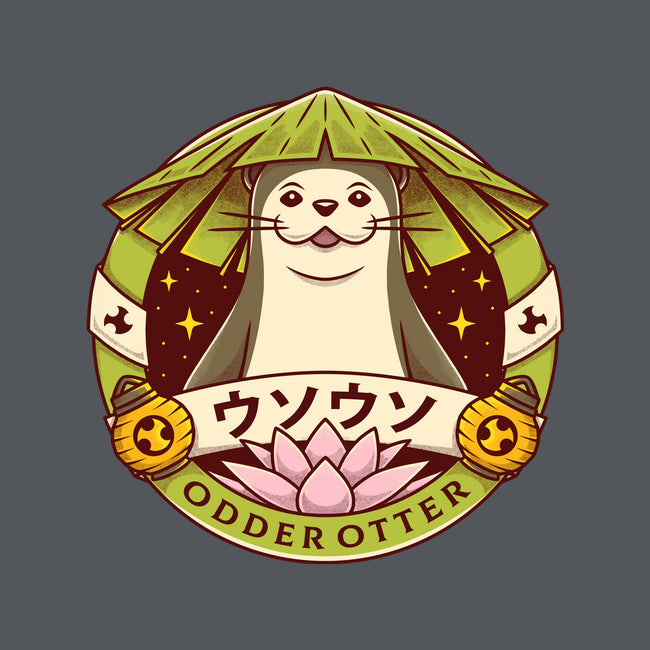 Odder Otter-none removable cover w insert throw pillow-Alundrart