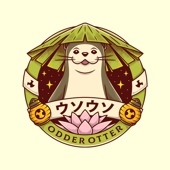 Odder Otter-none removable cover w insert throw pillow-Alundrart