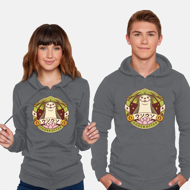 Odder Otter-unisex pullover sweatshirt-Alundrart