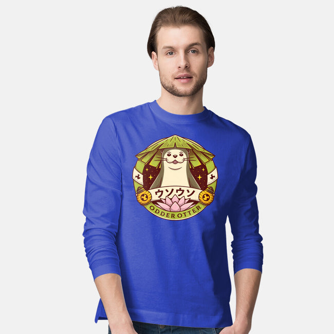 Odder Otter-mens long sleeved tee-Alundrart