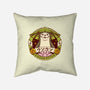 Odder Otter-none removable cover throw pillow-Alundrart