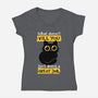 Great Job-womens v-neck tee-Xentee