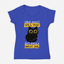 Great Job-womens v-neck tee-Xentee