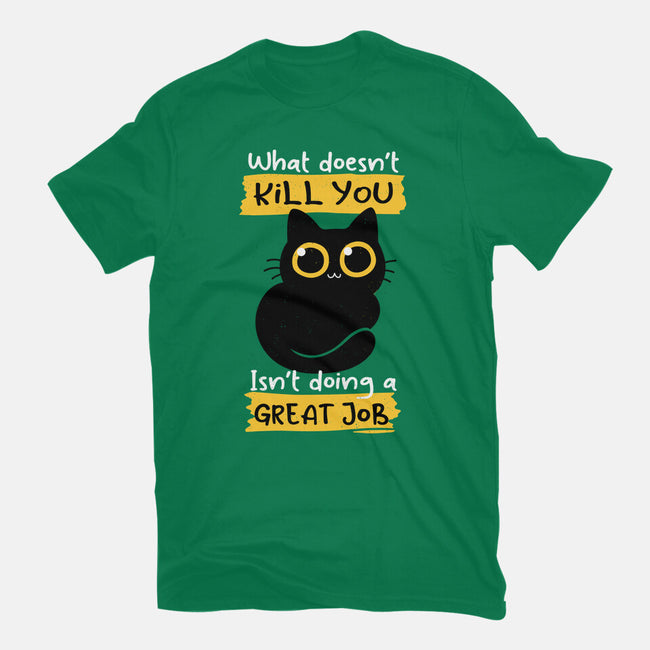 Great Job-womens fitted tee-Xentee