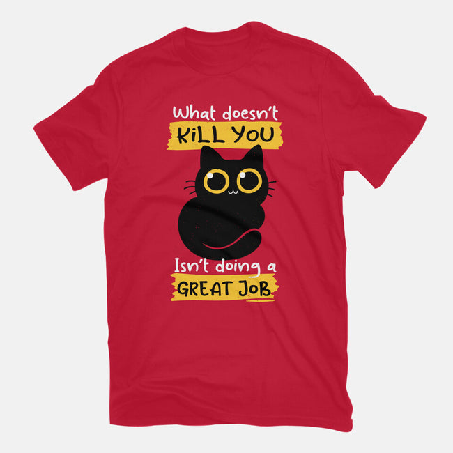 Great Job-womens fitted tee-Xentee