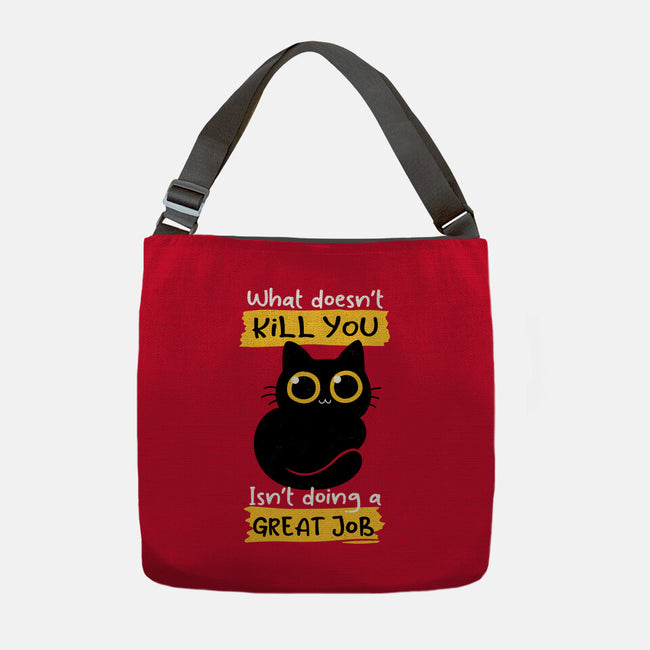 Great Job-none adjustable tote bag-Xentee