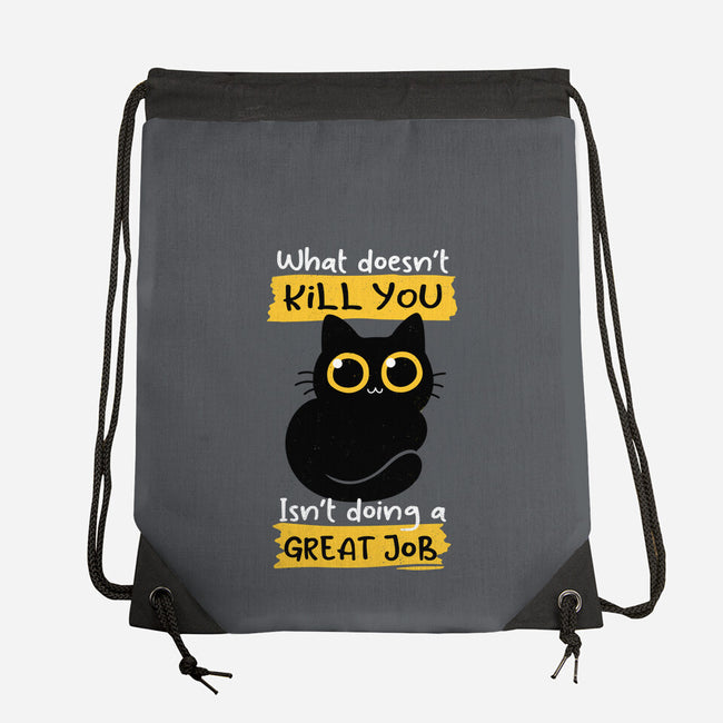 Great Job-none drawstring bag-Xentee