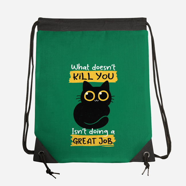 Great Job-none drawstring bag-Xentee