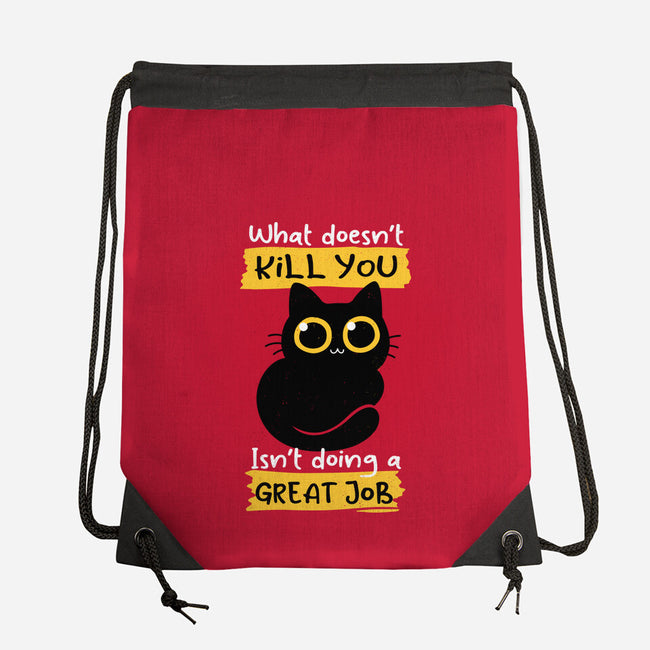 Great Job-none drawstring bag-Xentee