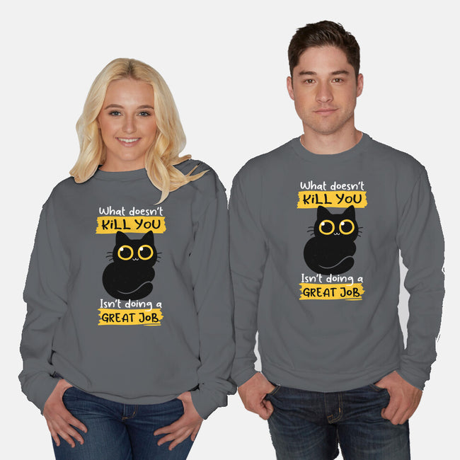 Great Job-unisex crew neck sweatshirt-Xentee