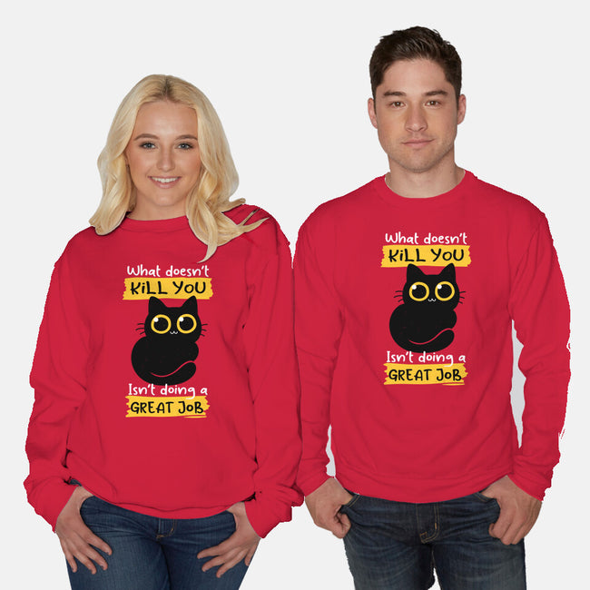 Great Job-unisex crew neck sweatshirt-Xentee