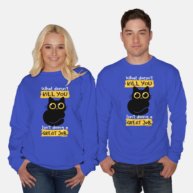 Great Job-unisex crew neck sweatshirt-Xentee