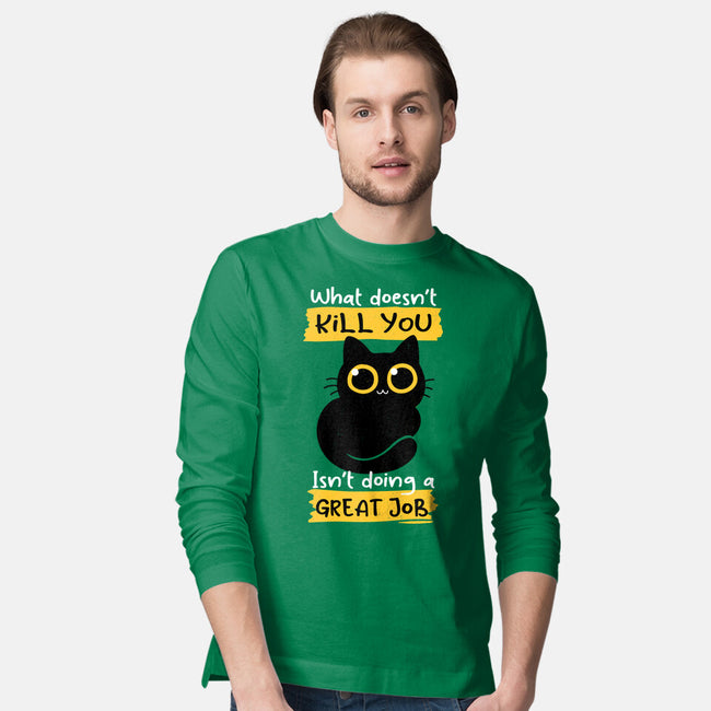 Great Job-mens long sleeved tee-Xentee